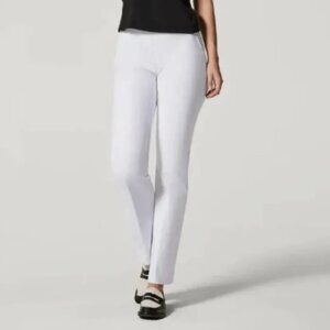 Spanx 20372R Straight Slim Pant Classic White NWT 1X